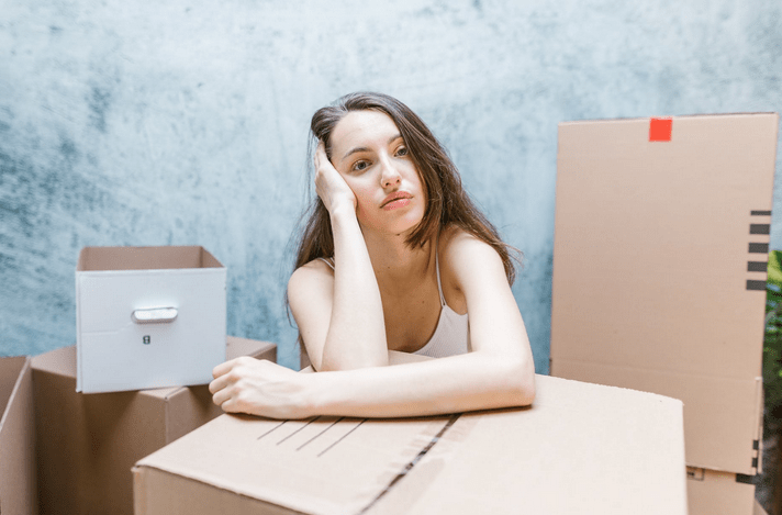 moving away